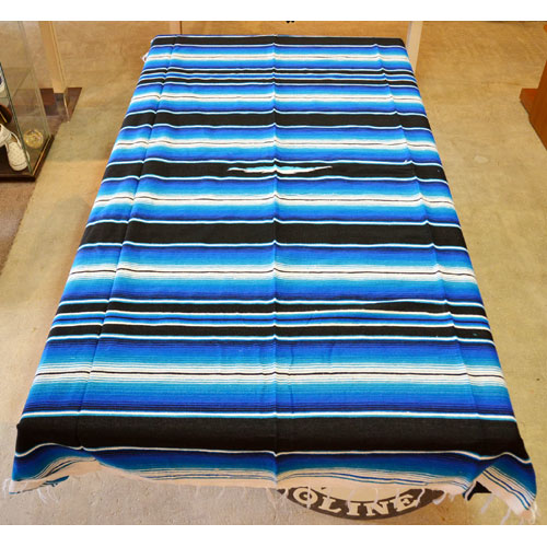 【再入荷!!】【MEXICAN SERAPES】TWO COLOR SERAPE(L)【メキシカンサラペ】