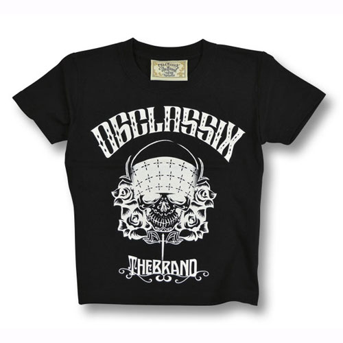 【OG CLASSIX/オージークラシックス】SKULL ROSE KIDZ TEE【キッズ】【半袖Tシャツ】【スカル】