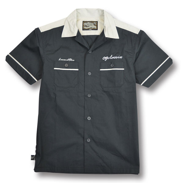 【OG CLASSIX/オージークラシックス】BOWLING CLASSIX SHIRTS【半袖ボタンシャツ】【ボーリングシャツ】