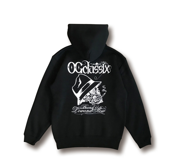 【OG CLASSIX/オージークラシックス】OLD SKULL 10oz. ZIP HOOD 裏起毛【ジップフード】【パーカー】【裏起毛】【10オンス】