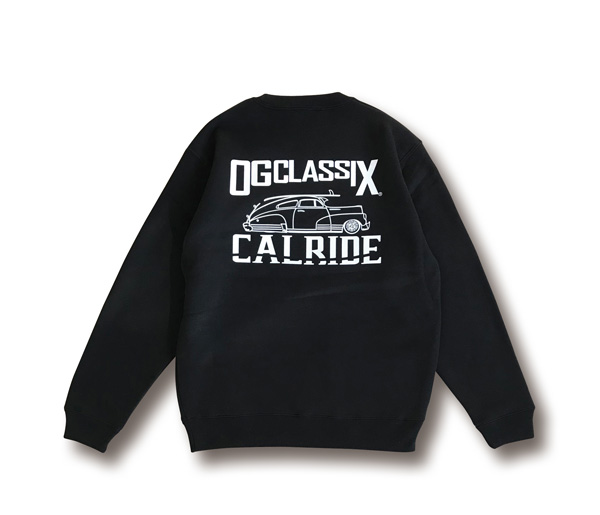 【OG CLASSIX/オージークラシックス】CALRIDE 10oz. CREW NECK SWEAT 裏起毛【クルーネック】【スウェット】【裏起毛】【10オンス】
