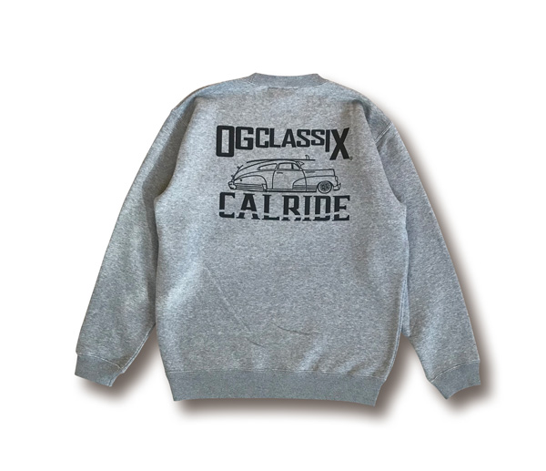 【OG CLASSIX/オージークラシックス】CALRIDE 10oz. CREW NECK SWEAT 裏起毛【クルーネック】【スウェット】【裏起毛】【10オンス】