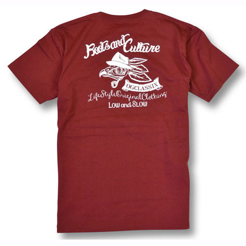 【OG CLASSIX/オージークラシックス】EAGLE CROSS POCKET TEE【半袖Tシャツ】【ポケット付き】【バンダナ】【イーグル】