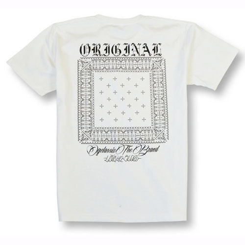【OG CLASSIX/オージークラシックス】CROSS BANDANA POCKET TEE【半袖Tシャツ】【ポケット付き】【バンダナ】【クロス】
