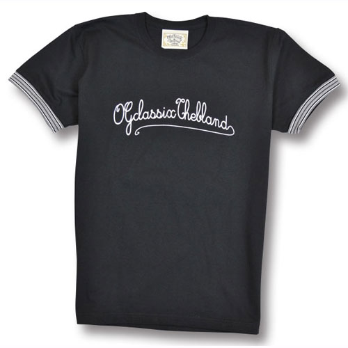 【OG CLASSIX/オージークラシックス】PEN SCRIPT TWO-TONE RIB TEE【半袖Tシャツ】【リブ】【スクリプト】