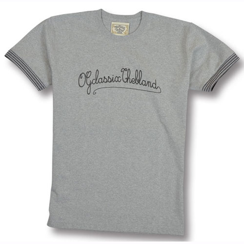 【OG CLASSIX/オージークラシックス】PEN SCRIPT TWO-TONE RIB TEE【半袖Tシャツ】【リブ】【スクリプト】