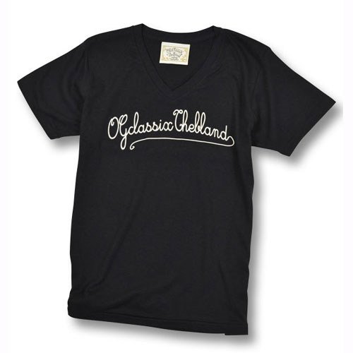 【OG CLASSIX/オージークラシックス】PEN SCRIPT V NECK TEE【半袖Tシャツ】【Vネック】