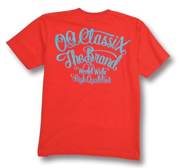 【OG CLASSIX/オージークラシックス】CORPORATE COLOR TEE【Ｔシャツ】【6.2oz】