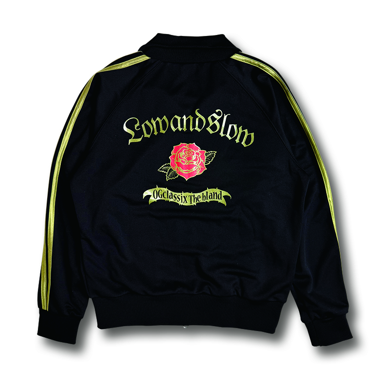 【OG CLASSIX/オージークラシックス】LOW & SLOW ROSE 7.0oz.  SMOOTH TRACK JACKET【ジャージ】