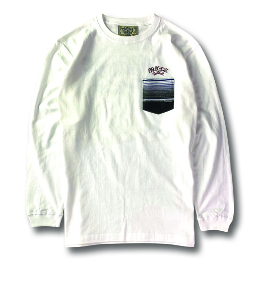 【OG CLASSIX/オージークラシックス】BLACK SERAPE POCKET 5.6oz. LONG SLEEVE TEE【Tシャツ】【長袖】【5.6oz.】【サラペ】【ポケット】