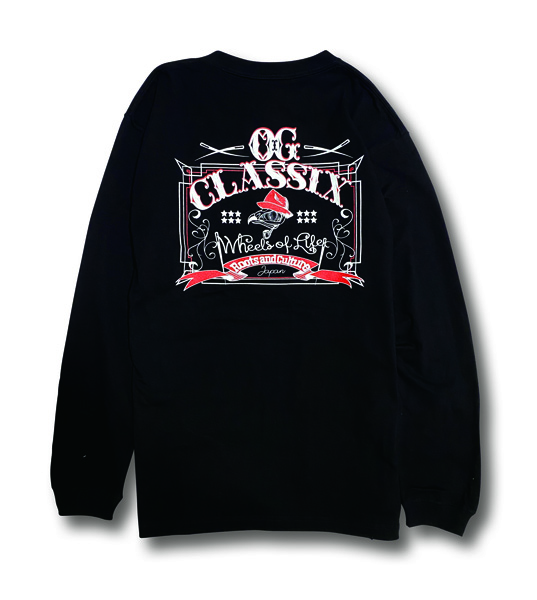 【OG CLASSIX/オージークラシックス】EAGLE STAR 5.6oz. LONG SLEEVE TEE【Tシャツ】【長袖】【5.6oz.】
