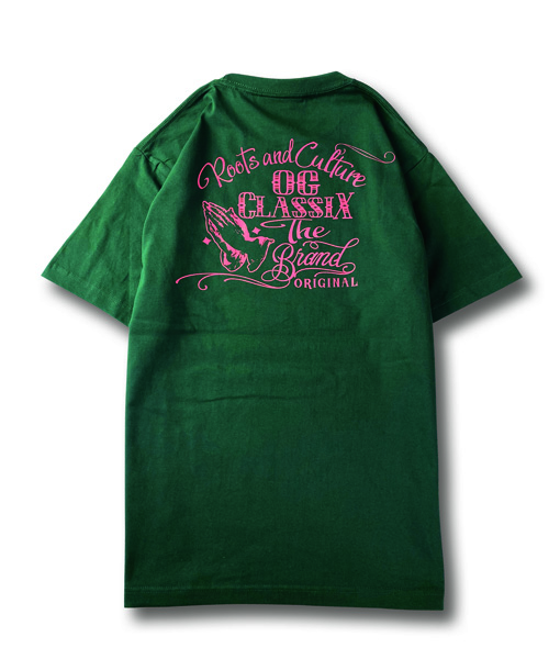 【KIDS】2colors【OG CLASSIX/オージークラシックス】OG HAND KIDS TEE【Tシャツ】【5.6oz】【キッズ】【半袖】