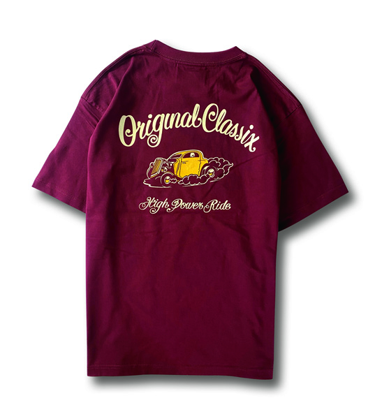 【OG CLASSIX/オージークラシックス】HIGH POWER RIDE 6.2oz. S/S TEE【Tシャツ】【6.2oz】