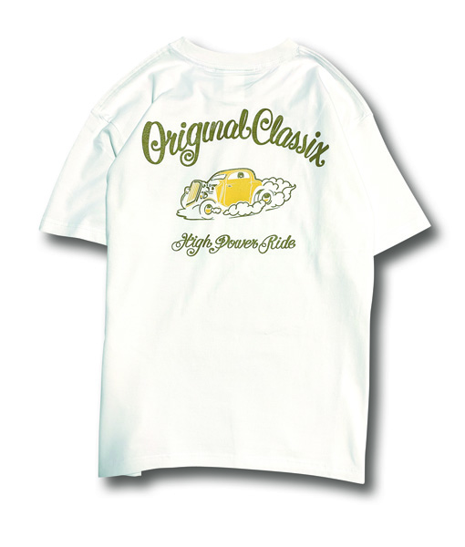 【OG CLASSIX/オージークラシックス】HIGH POWER RIDE 6.2oz. S/S TEE【Tシャツ】【6.2oz】