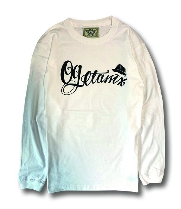 【OG CLASSIX/オージークラシックス】LOGO HAT  5.6oz.  L/S TEE 【Tシャツ】【長袖】【5.6oz.】