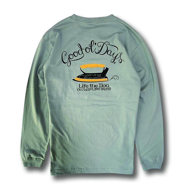 【OG CLASSIX/オージークラシックス】GOOD OF DAYS 5.6oz.  L/S TEE  【Tシャツ】【長袖】【5.6oz.】