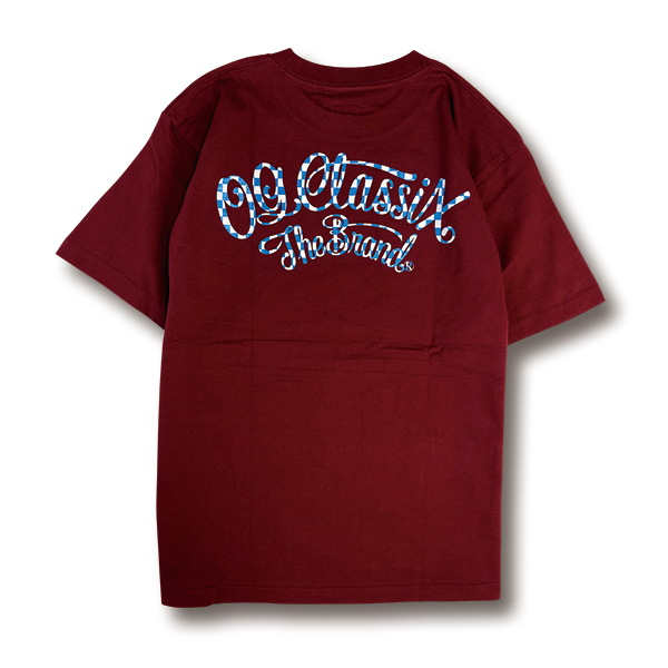 【OG CLASSIX/オージークラシックス】CHECK FLAG CORPORATE 6.2oz. S/S TEE【Tシャツ】【6.2oz】