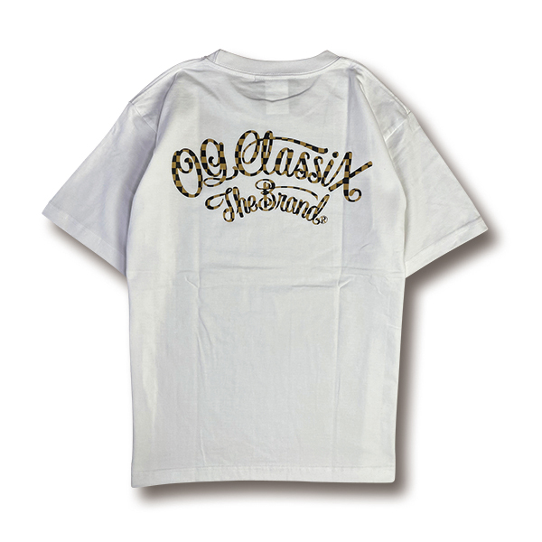 【OG CLASSIX/オージークラシックス】CHECK FLAG CORPORATE 6.2oz. S/S TEE【Tシャツ】【6.2oz】