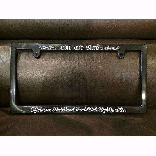 【OG CLASSIX/オージークラシックス】OG LICENCE FRAME 2015(BLACK)【ライセンスフレーム】【ナンバーフレーム】