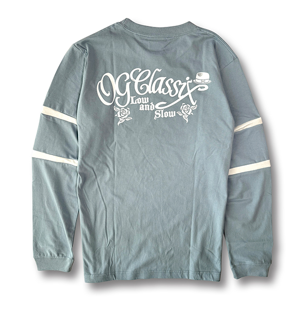 【OG CLASSIX/オージークラシックス】CLASSIX ROSE LINE 5.6oz L/S TEE【Tシャツ】【長袖】【5.6oz.】