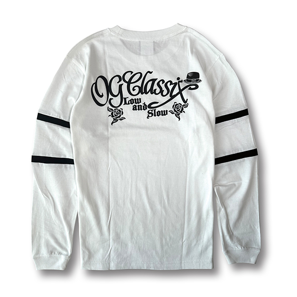 【OG CLASSIX/オージークラシックス】CLASSIX ROSE LINE 5.6oz L/S TEE【Tシャツ】【長袖】【5.6oz.】