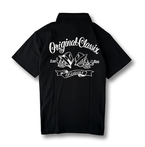 【OG CLASSIX/オージークラシックス】DOUBLE SKULL  5.3oz POLO SHIRTS【半袖ポロシャツ】