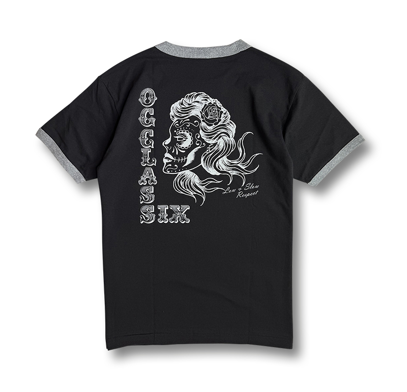 2colors【OG CLASSIX/オージークラシックス】LOW GIRLS RETRO SPORTY 6.2oz S/S TEE【Tシャツ】【6.2oz】