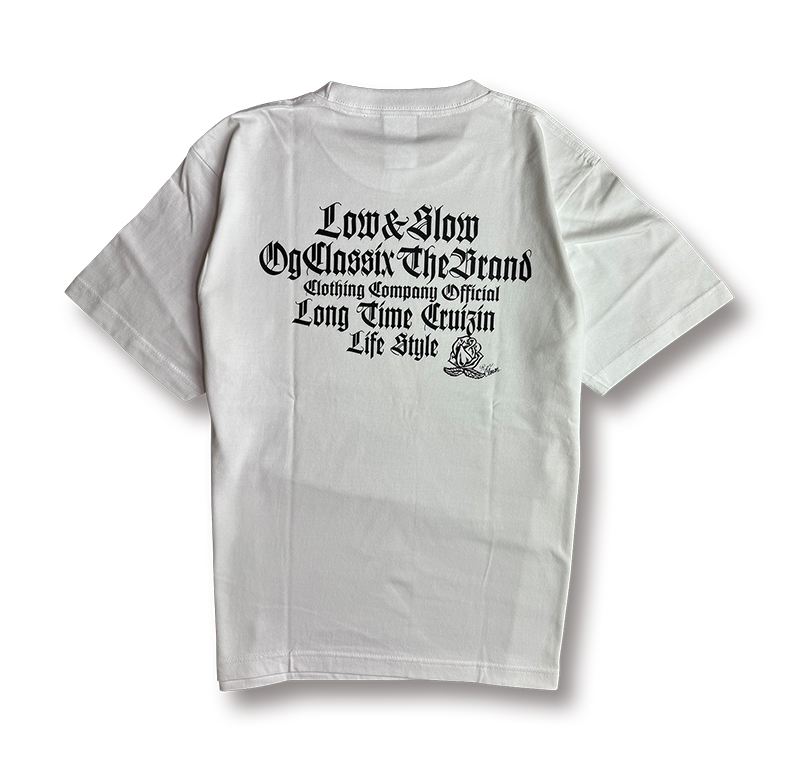 2colors【OG CLASSIX/オージークラシックス】LOW & SLOW 6.2oz S/S TEE【Tシャツ】【6.2oz】