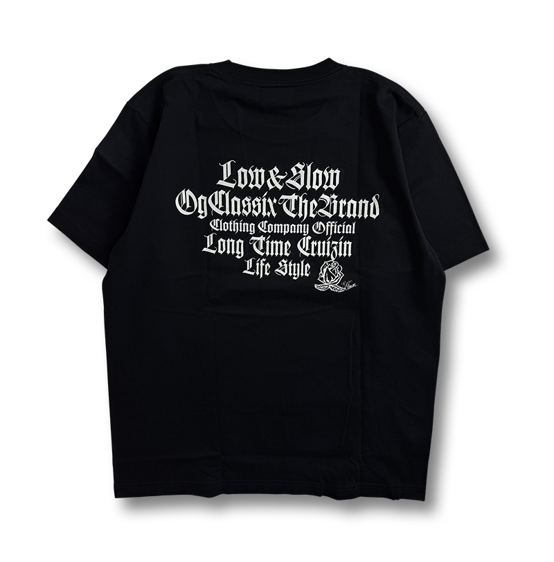 3colors【OG CLASSIX/オージークラシックス】LOW & SLOW 6.2oz S/S TEE【Tシャツ】【6.2oz】