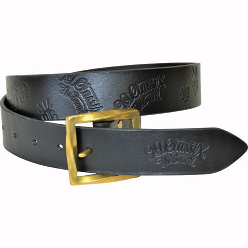 【OG CLASSIX/オージークラシックス】OG KUSTOM LEATHER BELT【レザーベルト】【刻印】【モノグラム】