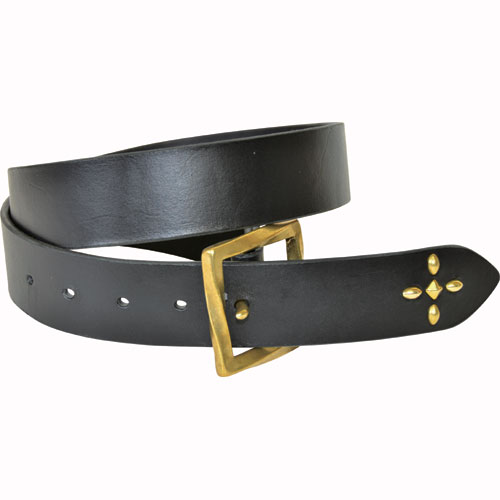 【OG CLASSIX/オージークラシックス】OG ONE CROSS LEATHER BELT【レザーベルト】【スタッズ】【クロス】