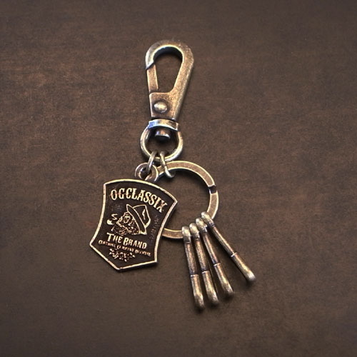 【再入荷!!】【OG CLASSIX】【オージークラシックス】13PIPE KEY LOCK SKULL【キーロック】【アクセサリー】