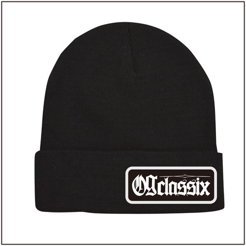 【再入荷!!】【OG CLASSIX】【オージークラシックス】EMBLEM KNIT CAP(SHORT)【ニットキャップ】