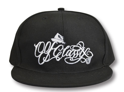 【OG CLASSIX/オージークラシックス】HIGH SCRIPT SNAP BACK CAP【スナップバックキャップ】【帽子】