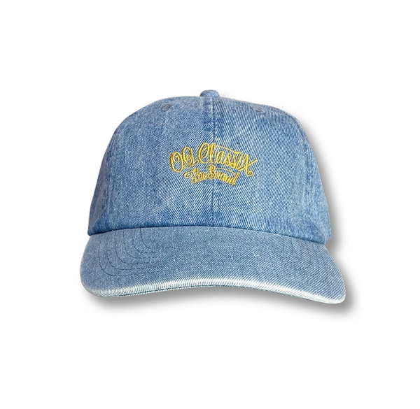 3colors【大人気】【OG CLASSIX/オージークラシックス】DENIM CORPORATE CAP【ポロキャップ】【NEWHATTAN】【ロゴ】【コットン】【刺繍】【MENS】【LADYS】【KIDS】