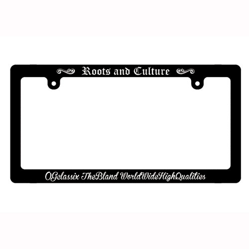 【OG CLASSIX】【オージークラシックス】OG LICENCE FRAME ROOTS&CULTURE【ライセンスフレーム】【ナンバーフレーム】