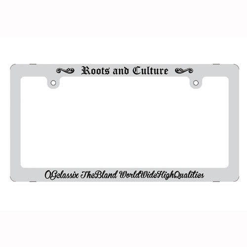【OG CLASSIX】【オージークラシックス】OG LICENCE FRAME ROOTS&CULTURE【ライセンスフレーム】【ナンバーフレーム】