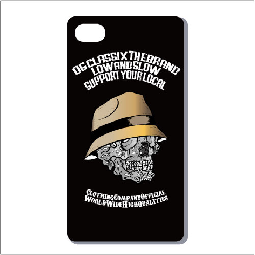 【OG CLASSIX/オージークラシックス】SUPPORT SKULL iPhone CASE 【iPhoneケース】【5/5S対応】【ハードケース】【スカル】