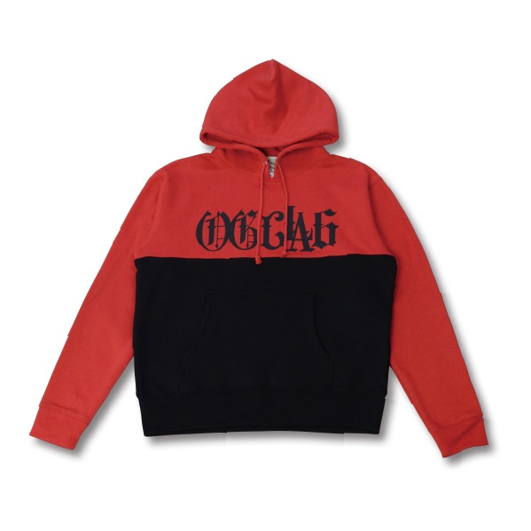 【OG CLASSIX/オージークラシックス】Bi-COLOR 10oz. PULL HOOD 裏起毛【プルフード】【パーカー】【裏起毛】【10オンス】