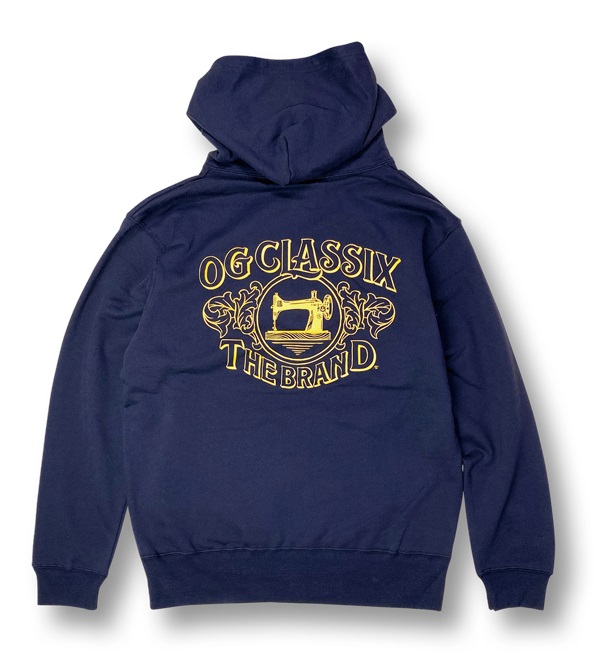 【OG CLASSIX/オージークラシックス】MACHINE PULL HOOD【プルフード】【パーカー】