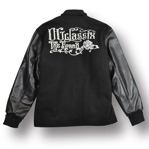 【OG CLASSIX/オージークラシックス】CORPORATE ROSE STADIUM JACKET【スタジアムジャケット】【レザー】