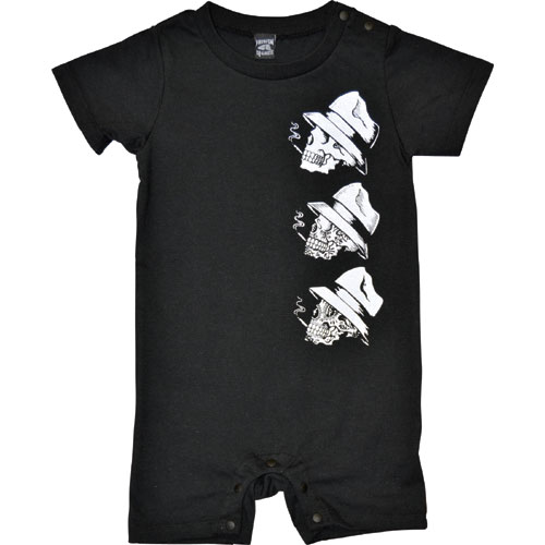 【OG CLASSIX/オージークラシックス】SIX SKULL ROMPERS【ベビー】【ロンパース】【スカル】【80cm】