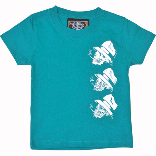 【OG CLASSIX/オージークラシックス】SIX SKULL KIDZ TEE【キッズ】【半袖Tシャツ】【スカル】