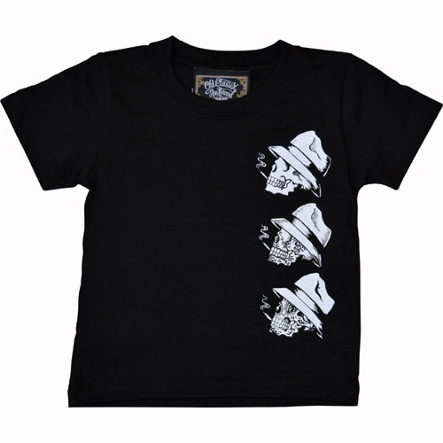 【OG CLASSIX/オージークラシックス】SIX SKULL KIDZ TEE【キッズ】【半袖Tシャツ】【スカル】