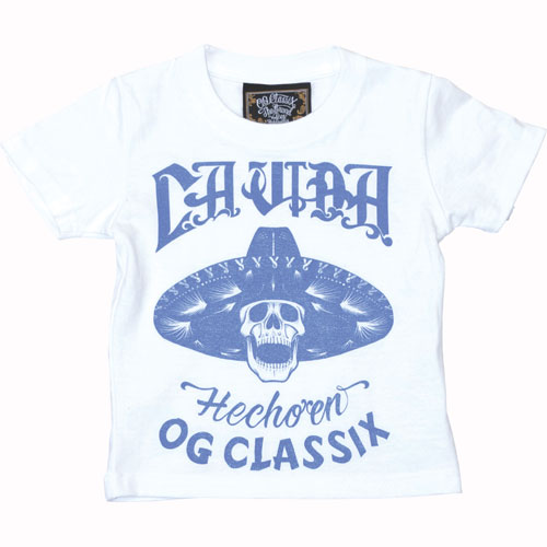 【OG CLASSIX/オージークラシックス】LA VIDA KIDZ TEE【キッズ】【半袖Tシャツ】【メキシカンスカル】