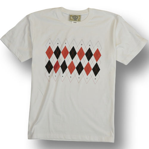 【KIDS】【OG CLASSIX/オージークラシックス】ARGYLE CLASSIX KIDS TEE【キッズ】
