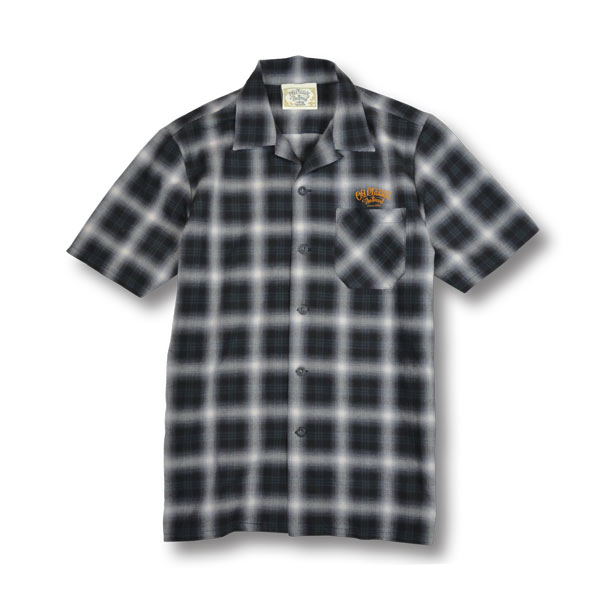 【KIDS】【OG CLASSIX/オージークラシックス】WEST COAST KIDS OPEN SHIRT【キッズ】【チェック】【コットン】【シャツ】【半袖】