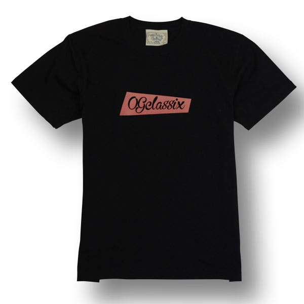 【KIDS】【OG CLASSIX/オージークラシックス】BOWTIE SCRIPT KIDS TEE【スクリプト】【Tシャツ】【5.6oz】【キッズ】
