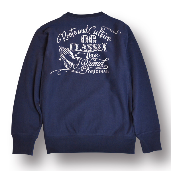 【KIDS】【OG CLASSIX/オージークラシックス】OG HAND KIDS CREW SWEAT【スウェット】【トレーナー】【キッズ】