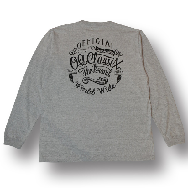 【OG CLASSIX/オージークラシックス】WORLD SIGN LONG SLEEVE【Tシャツ】【長袖】